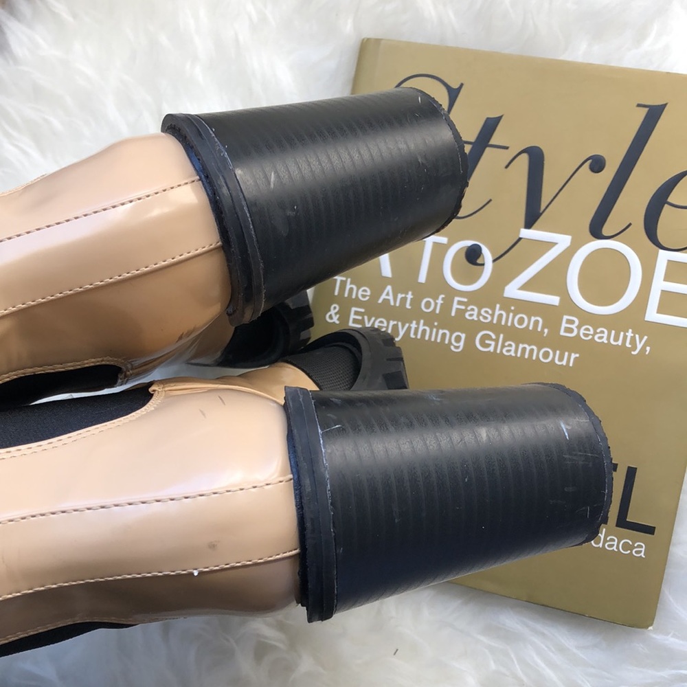 NOT • FOR • S A L E • ASOS • ELLEN Platform Lug-sole Heeled Boots - Picture 9 of 14